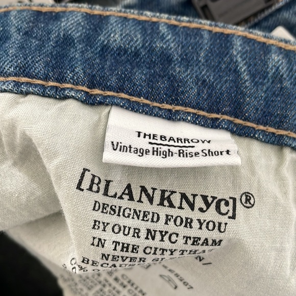 Blank NYC The Barrow. Vintage high-rise short - Picture 7 of 8